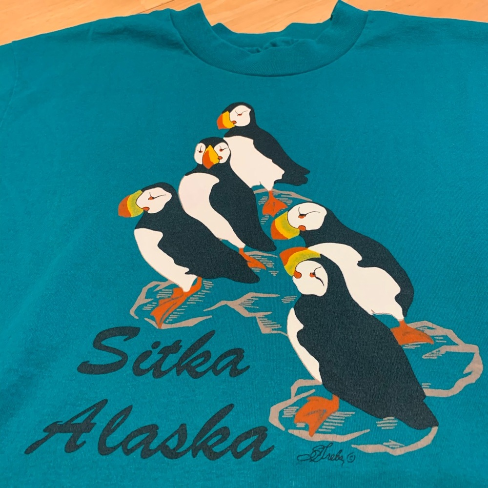 Sitka Alaska Vtg Shirt Large